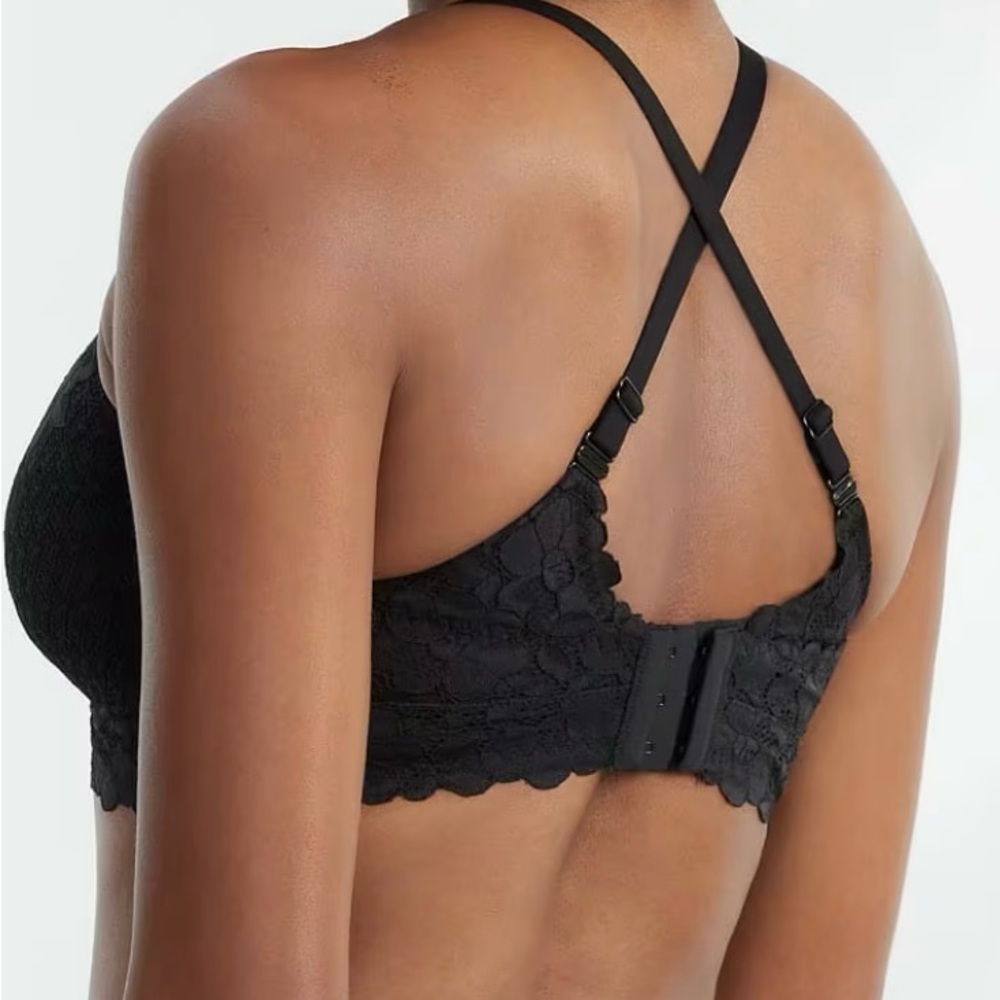Bare Necessities Black Lace Bra - Picture 3 of 13